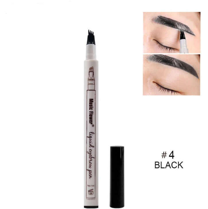 Waterproof 4 Tip Eyebrow Pen