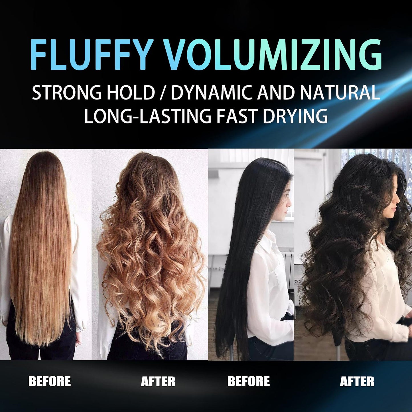 Volumizing Hair Setting Spray with Niacinamide - Long-Lasting Hold 100ml