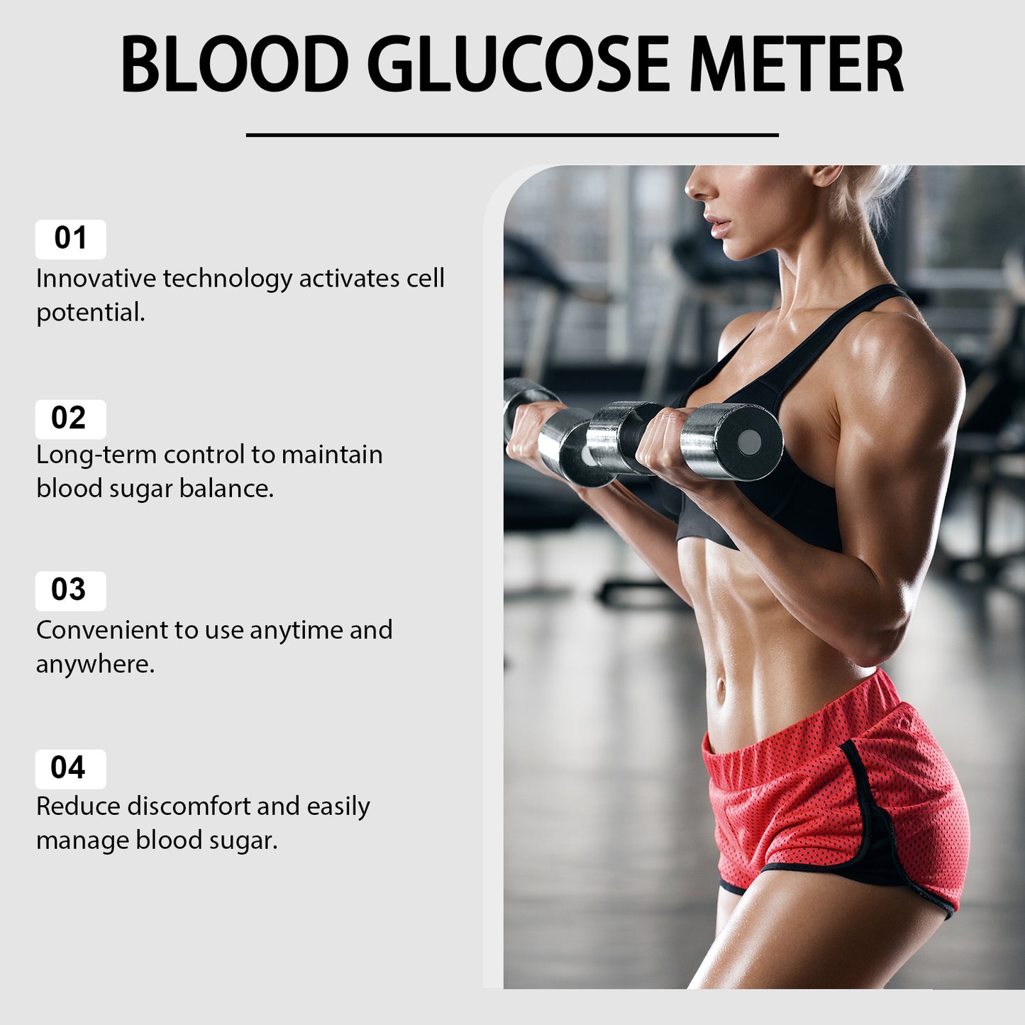 Non-Invasive Blood Glucose Meter – No Needles, No Pain