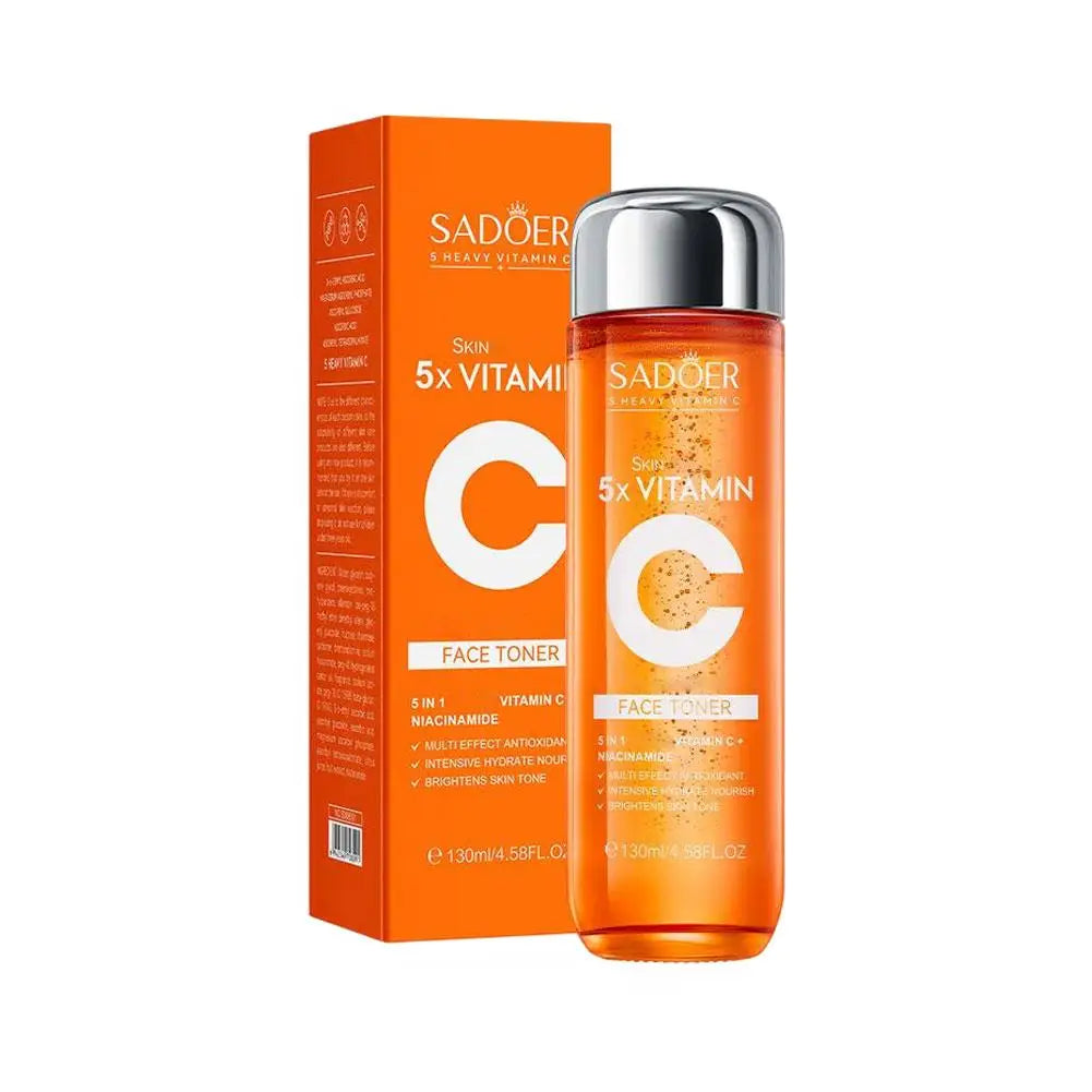 Eleeles Vitamin C Firming & Lifting Skincare Set – Brightening Serum, Cream & Toner
