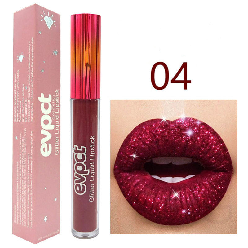 Flash Diamond Metallic Lip Gloss – High Shine Finish | 6 Shades