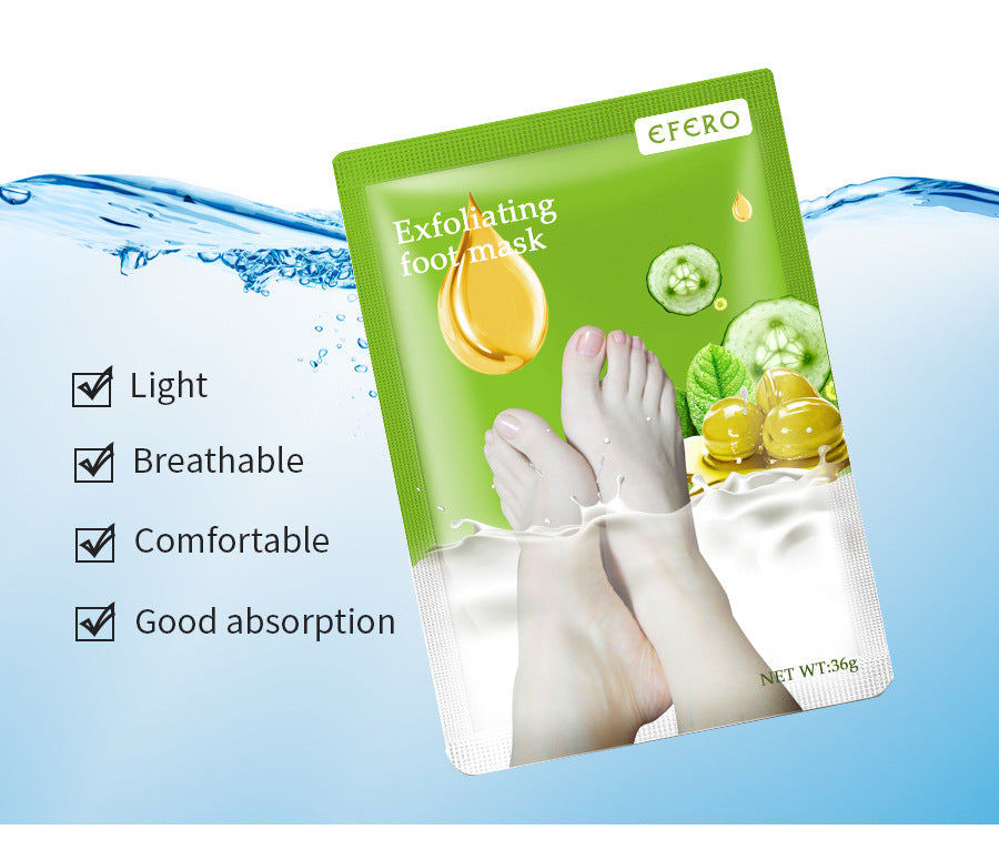 Exfoliating Foot Peeling Mask - Pedicure Socks for Soft, Smooth Heels