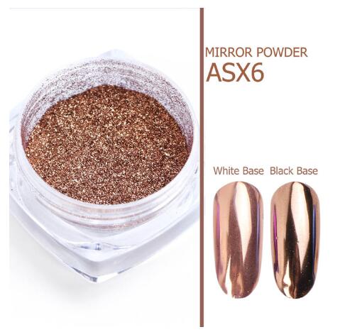 Chrome Mirror Pigment Powder – Nail Glitter Collection