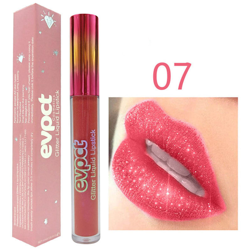 Flash Diamond Metallic Lip Gloss – High Shine Finish | 6 Shades