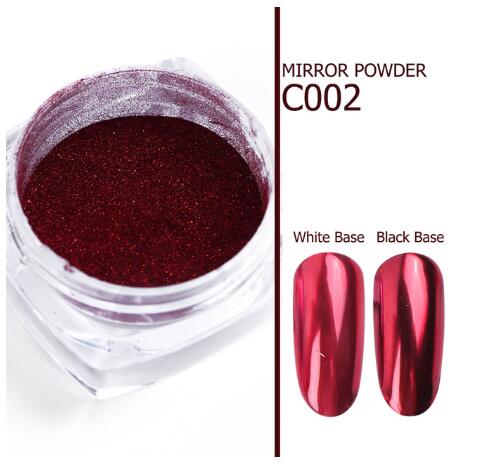 Chrome Mirror Pigment Powder – Nail Glitter Collection