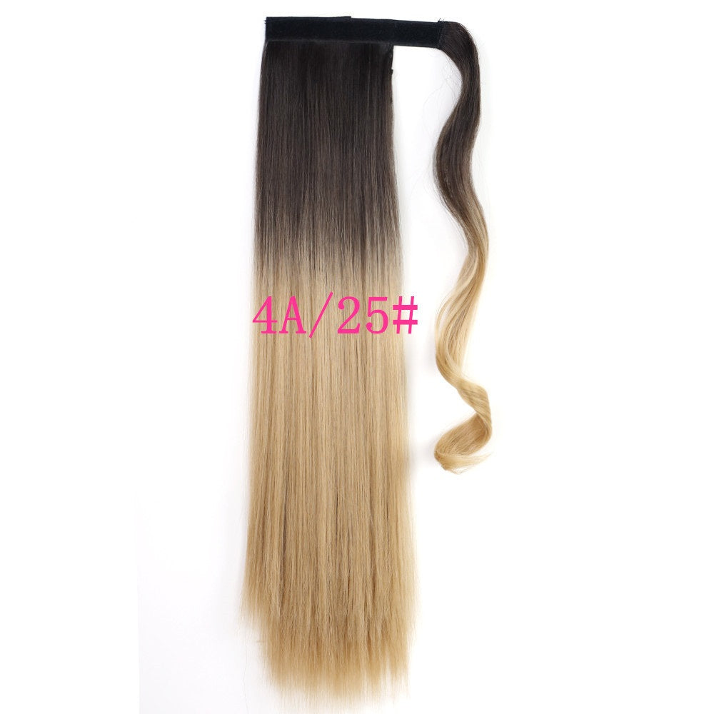 24" Clip-In Ponytail Hair Extension - Heat Resistant Synthetic