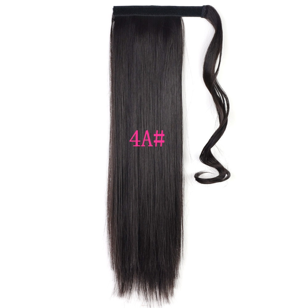24" Clip-In Ponytail Hair Extension - Heat Resistant Synthetic