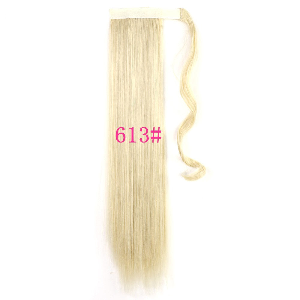 24" Clip-In Ponytail Hair Extension - Heat Resistant Synthetic