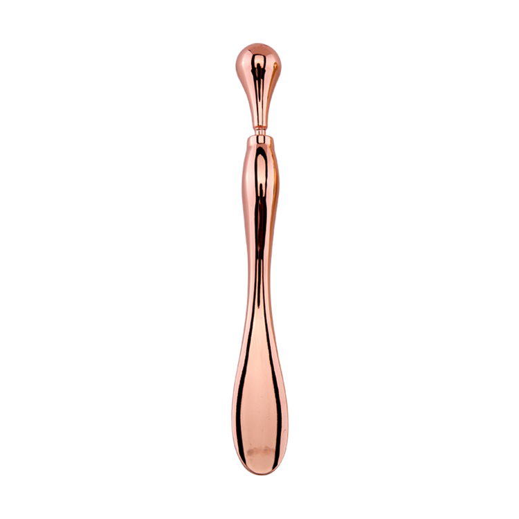 Golden Eye Cream Massager Wand | Zinc Alloy Applicator & Roller
