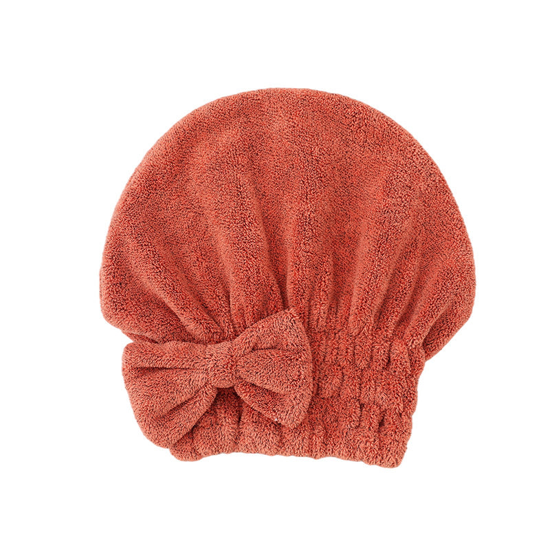 Bow Princess Hair Turban – Absorbent Quick-Dry Towel | Bamboo Charcoal Fiber