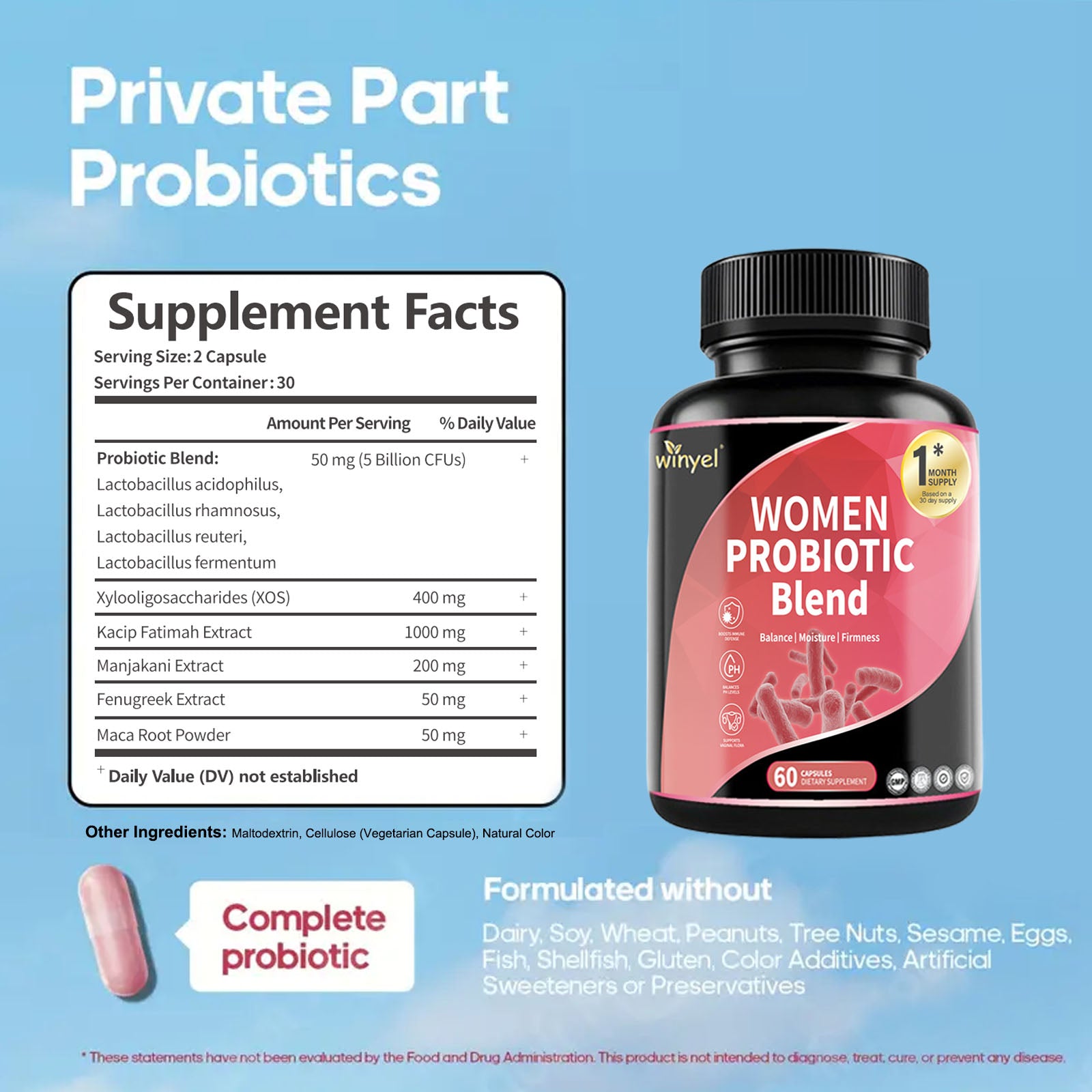 women's probiotic for pH balance