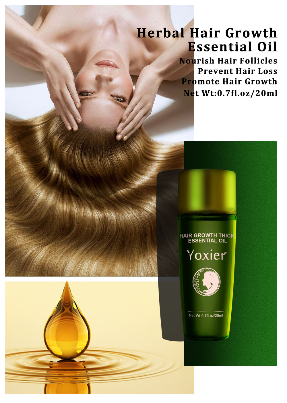 Lumina Hair Oil — Shine, Nourish & Tame Frizz
