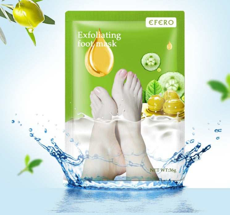 Exfoliating Foot Peeling Mask - Pedicure Socks for Soft, Smooth Heels