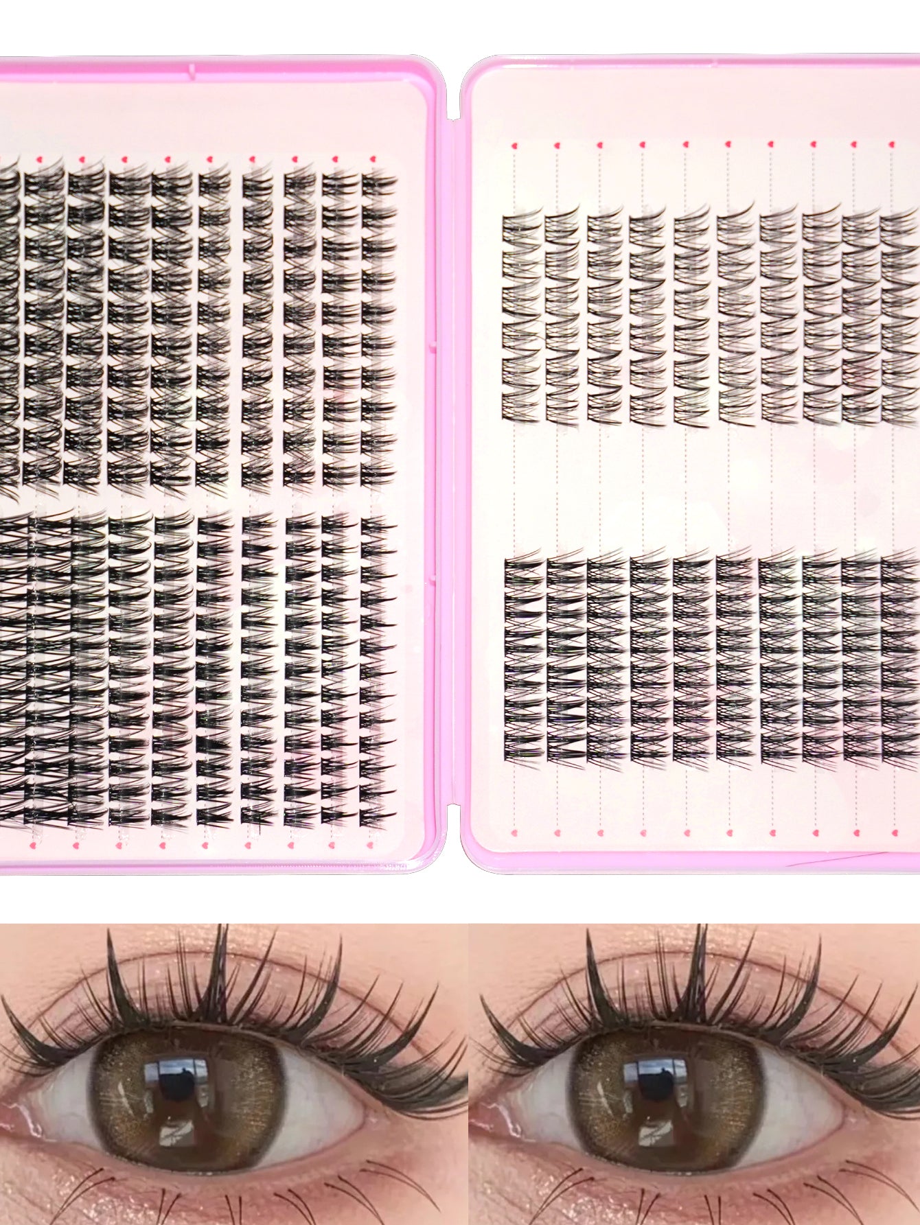 Hybrid False Eyelash Extension Set – 4 Styles