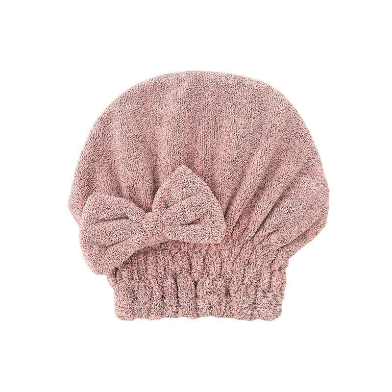 Bow Princess Hair Turban – Absorbent Quick-Dry Towel | Bamboo Charcoal Fiber