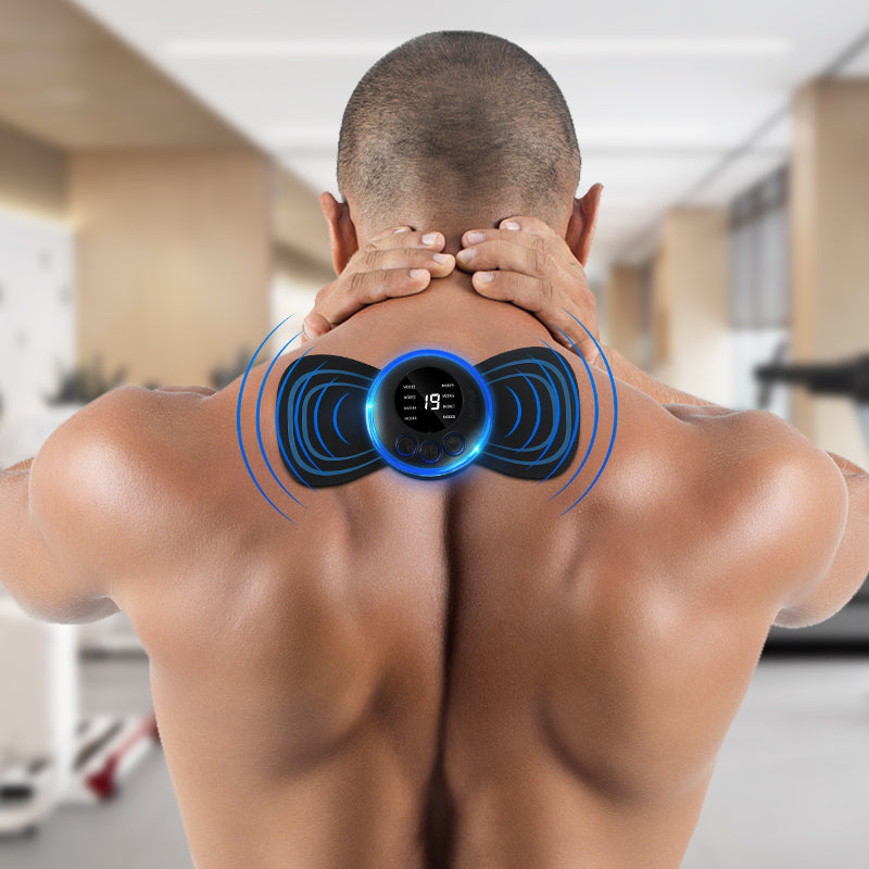 Smart Wireless Massage Patch – Full Relief for Neck, Shoulders & Upper Back