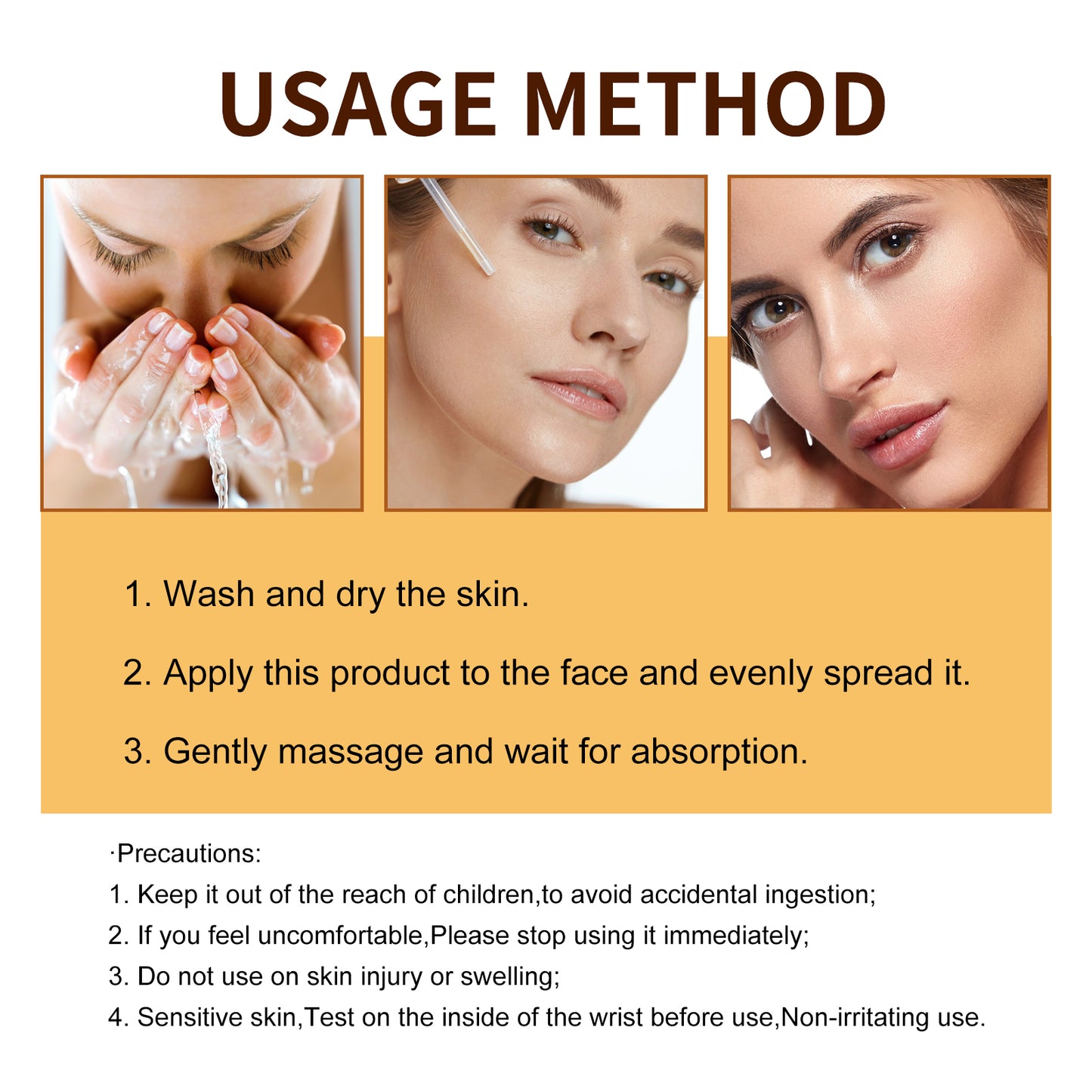 EELHOE Facial Tanning Essence - Natural Bronzing Glow