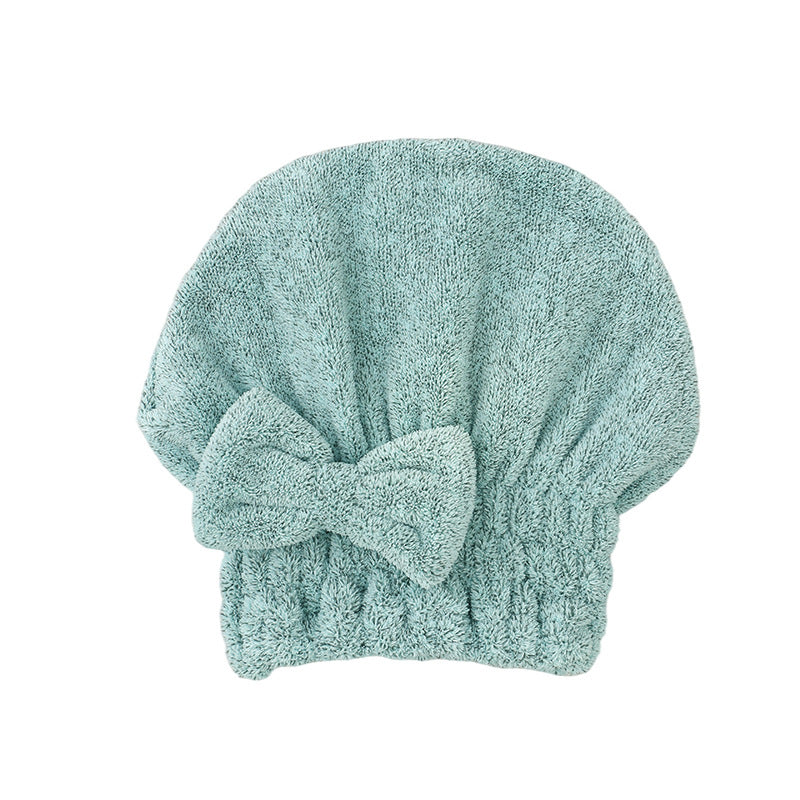 Bow Princess Hair Turban – Absorbent Quick-Dry Towel | Bamboo Charcoal Fiber