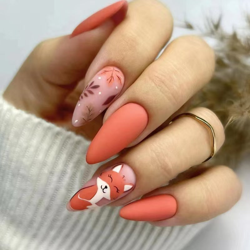 Press-On Nail Stickers – French, Butterfly & Aurora Designs | Sanding Bar Jelly Glue