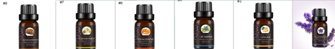 Premium Essential Oil Collection - 10ml