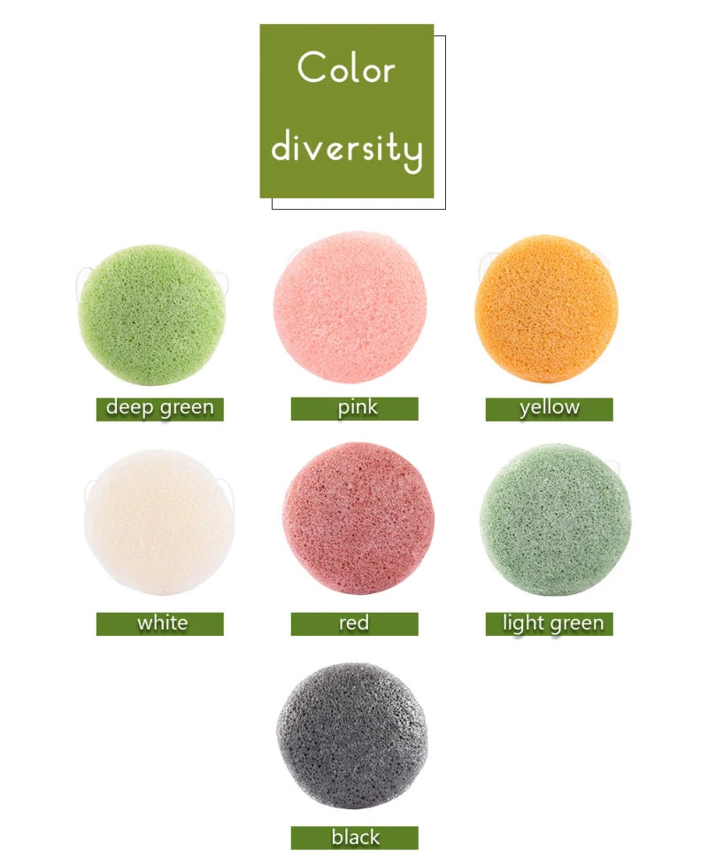Konjac Facial Sponge – Natural Exfoliating Face Wash