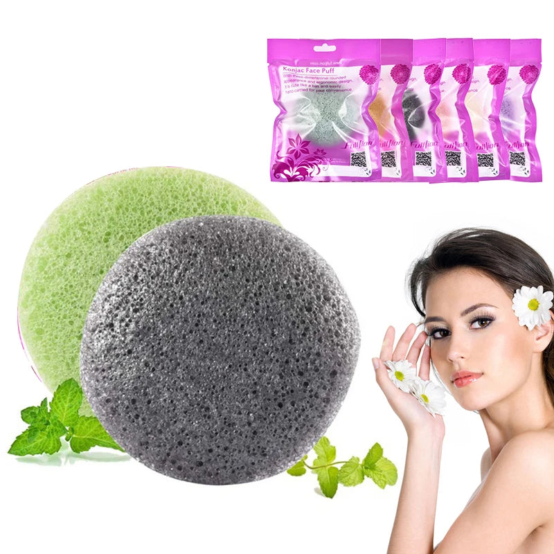 Konjac Facial Sponge – Natural Exfoliating Face Wash