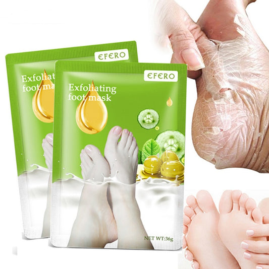 Exfoliating Foot Peeling Mask - Pedicure Socks for Soft, Smooth Heels