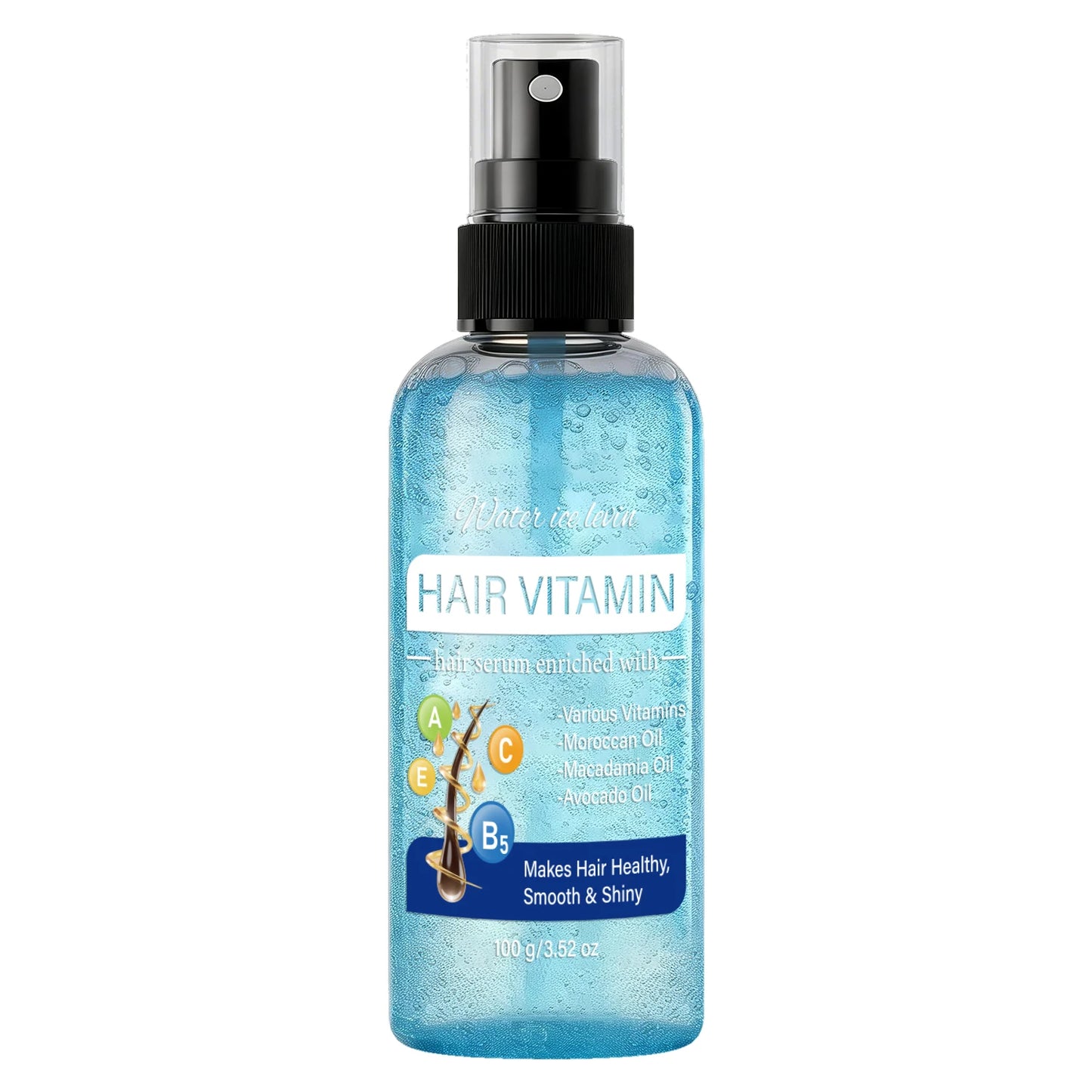 Eleeles Hair Vitamin Serum Spray – Argan, Macadamia & Avocado Oil, Smooth & Shiny, 100g