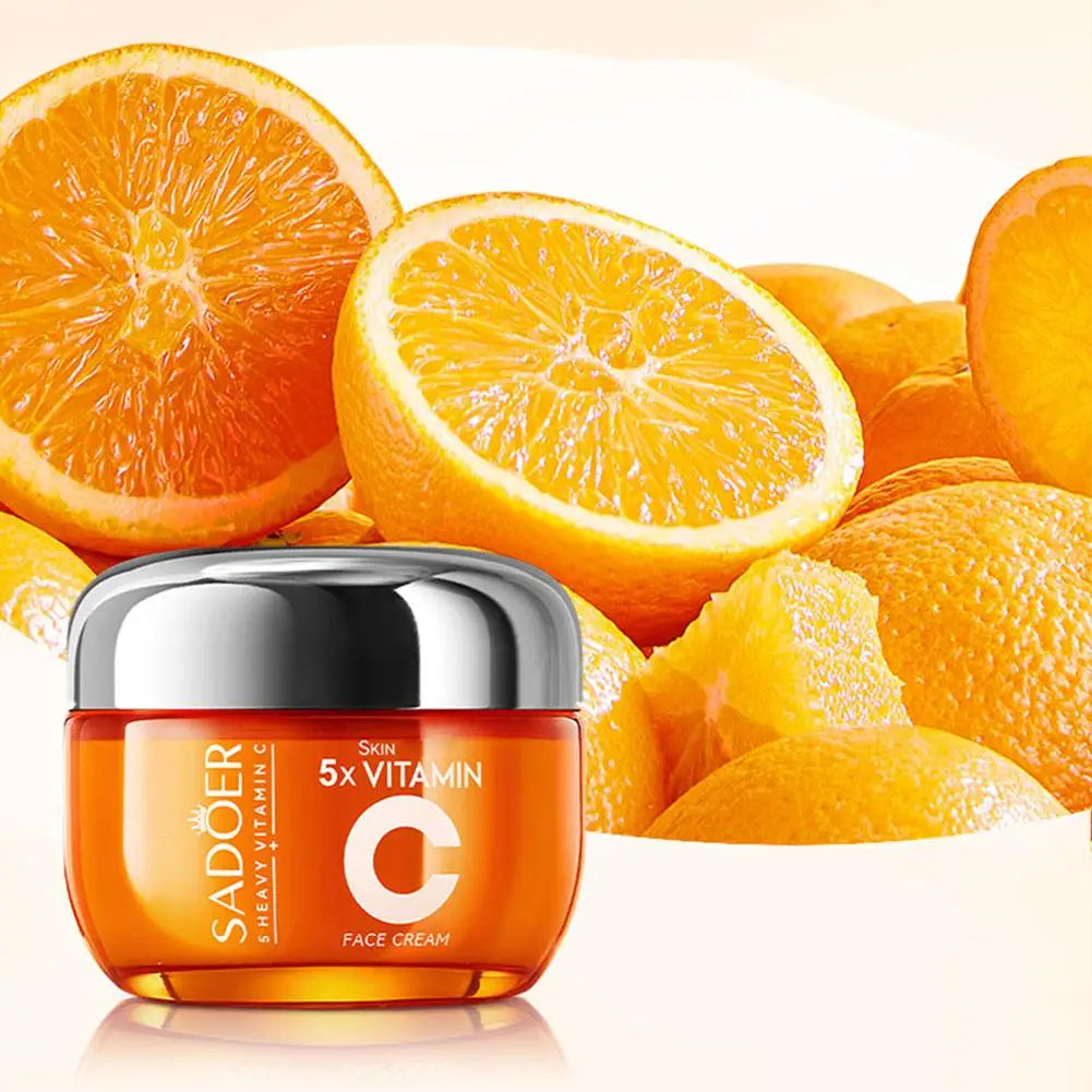 Eleeles Vitamin C Firming & Lifting Skincare Set – Brightening Serum, Cream & Toner