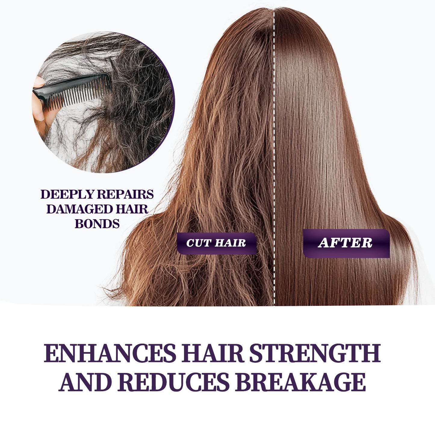 Eleeles Bond Revive & Restore Hair Conditioner Mask – Repairs Frizzy, Dry & Damaged Hair 50ml