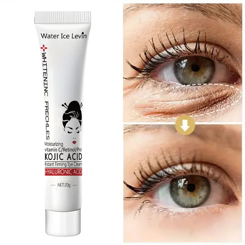 Eleeles Kojic Acid Eye Cream – Anti Dark Circles, Eye Bags & Firming | Moisturizing Eye Care