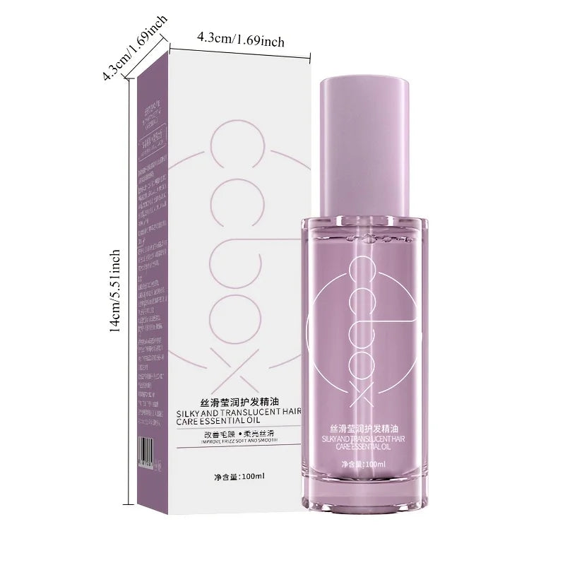 Eleeles Shine Enhancing Hair Essential Oil – Long-Lasting Fragrance, Smooth & Nourishing, 100ml