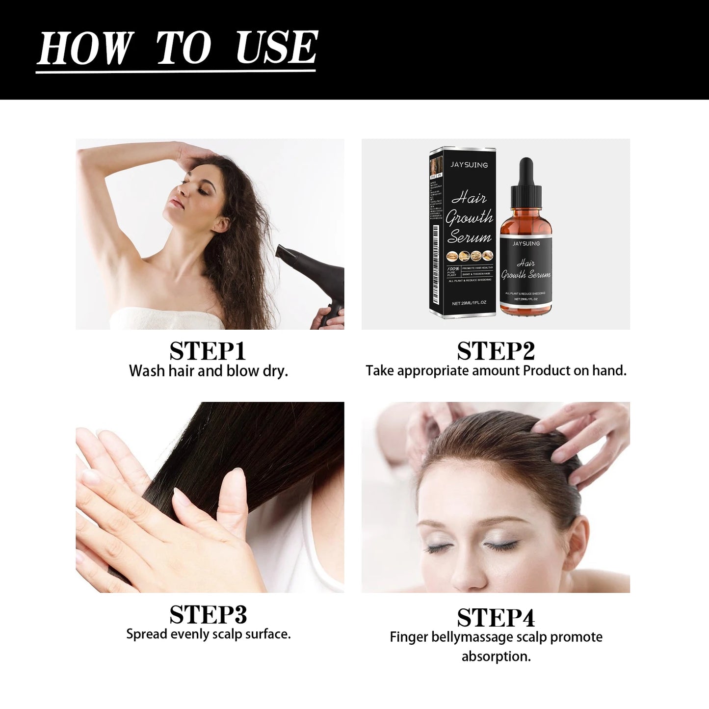 Eleeles Scalp Nourishing Hair Growth Serum – Panthenol, Glycerin & PCA Sodium | 29ml