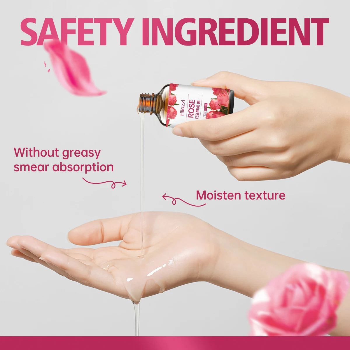 Eleeles Rose Essential Oil – Pure Fragrance & Aromatherapy Massage Oil