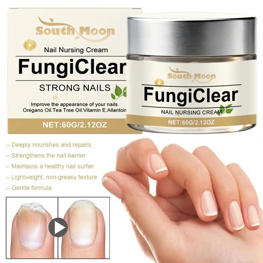 Nail Nursing Cream – Fungi Clear & Nourishing Daily Nail Care | Oregano, Tea Tree & Vitamin E
