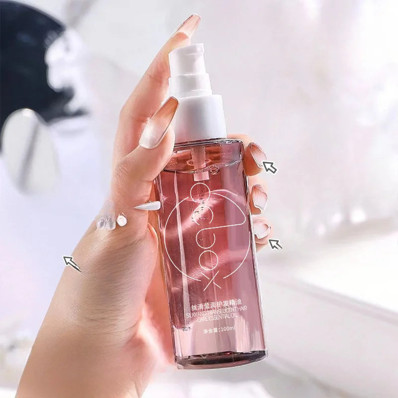 Eleeles Shine Enhancing Hair Essential Oil – Long-Lasting Fragrance, Smooth & Nourishing, 100ml