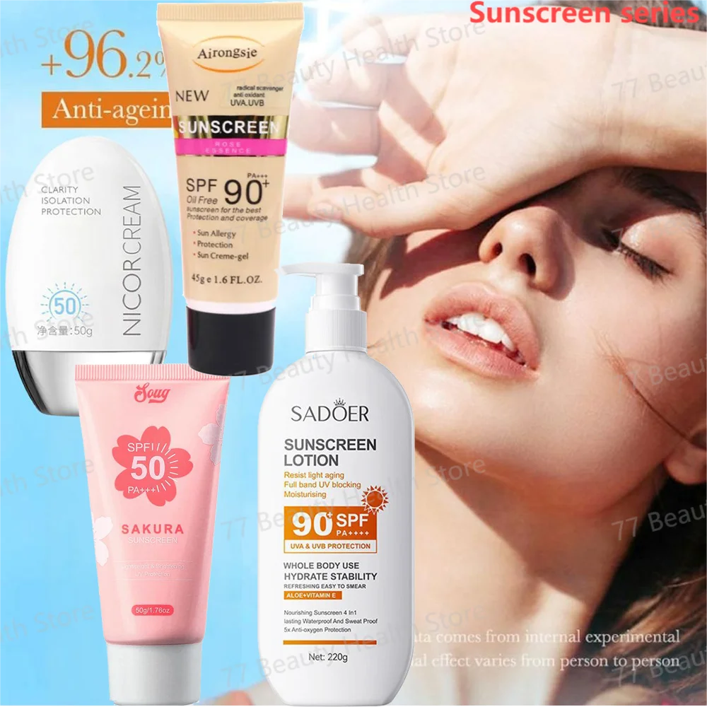 Eleeles SPF 50 Korean Sunscreen – Face & Body Sun Protection Cream
