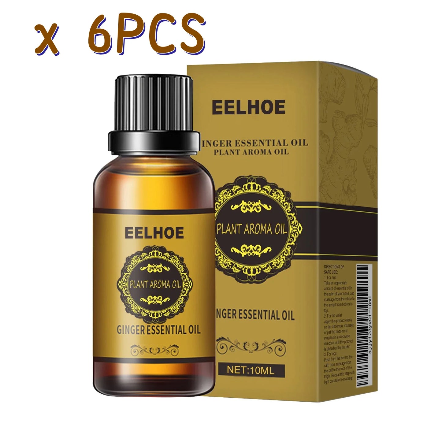 Ginger Body Oil – Skin Firming & Brightening Massage Oil | 10ml