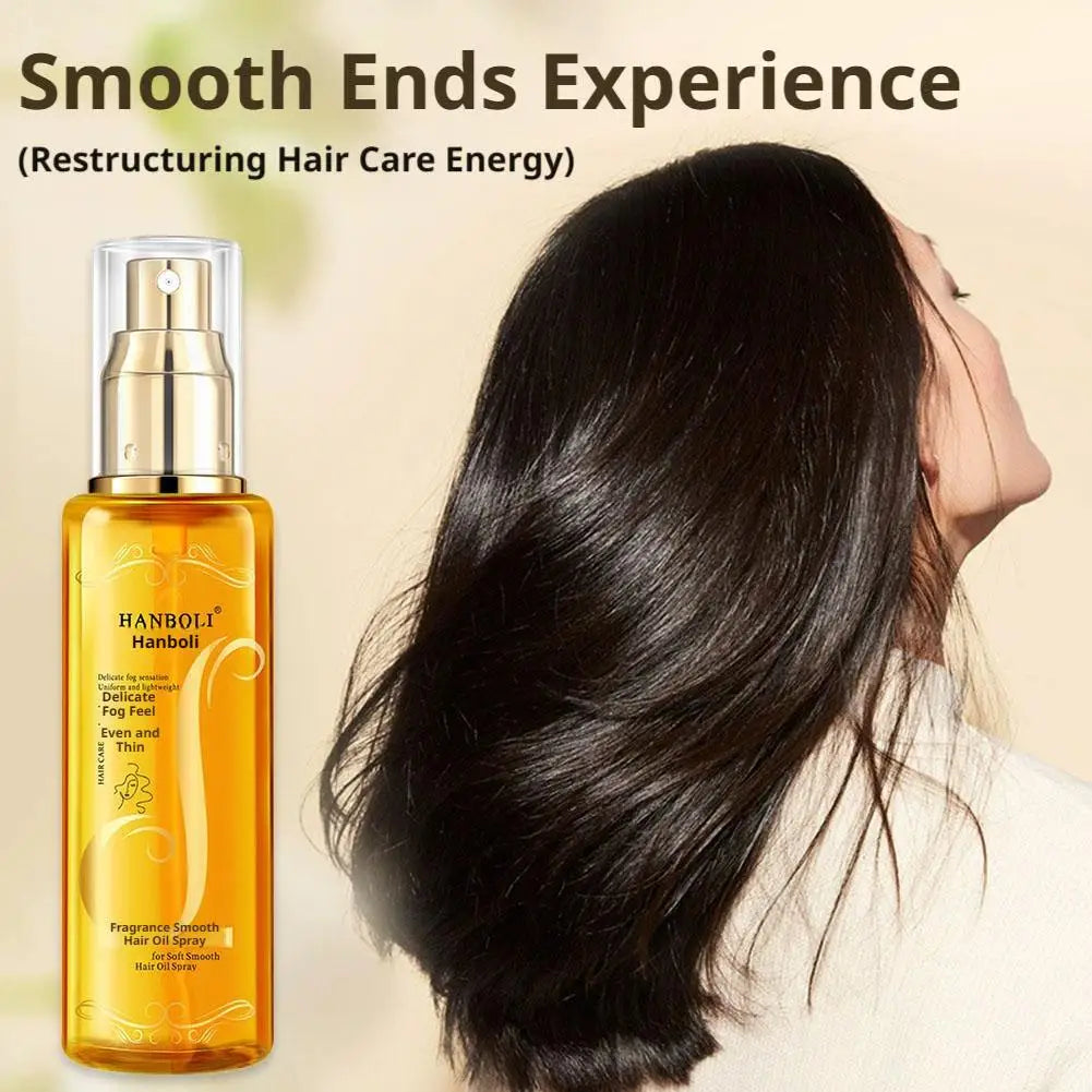 Eleeles Nourishing Hair Oil Spray – Anti-Frizz, Deep Hydration & Long-Lasting Fragrance, 100ml