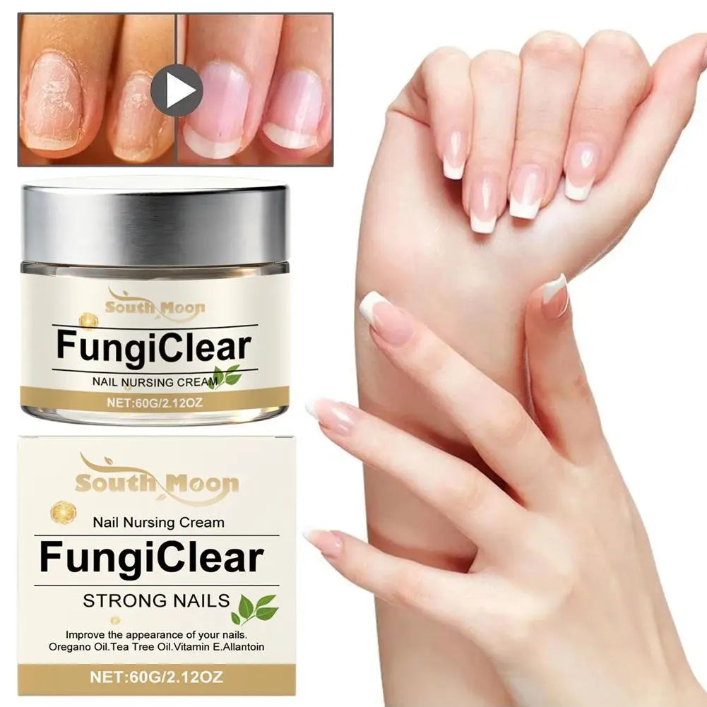 Nail Nursing Cream – Fungi Clear & Nourishing Daily Nail Care | Oregano, Tea Tree & Vitamin E