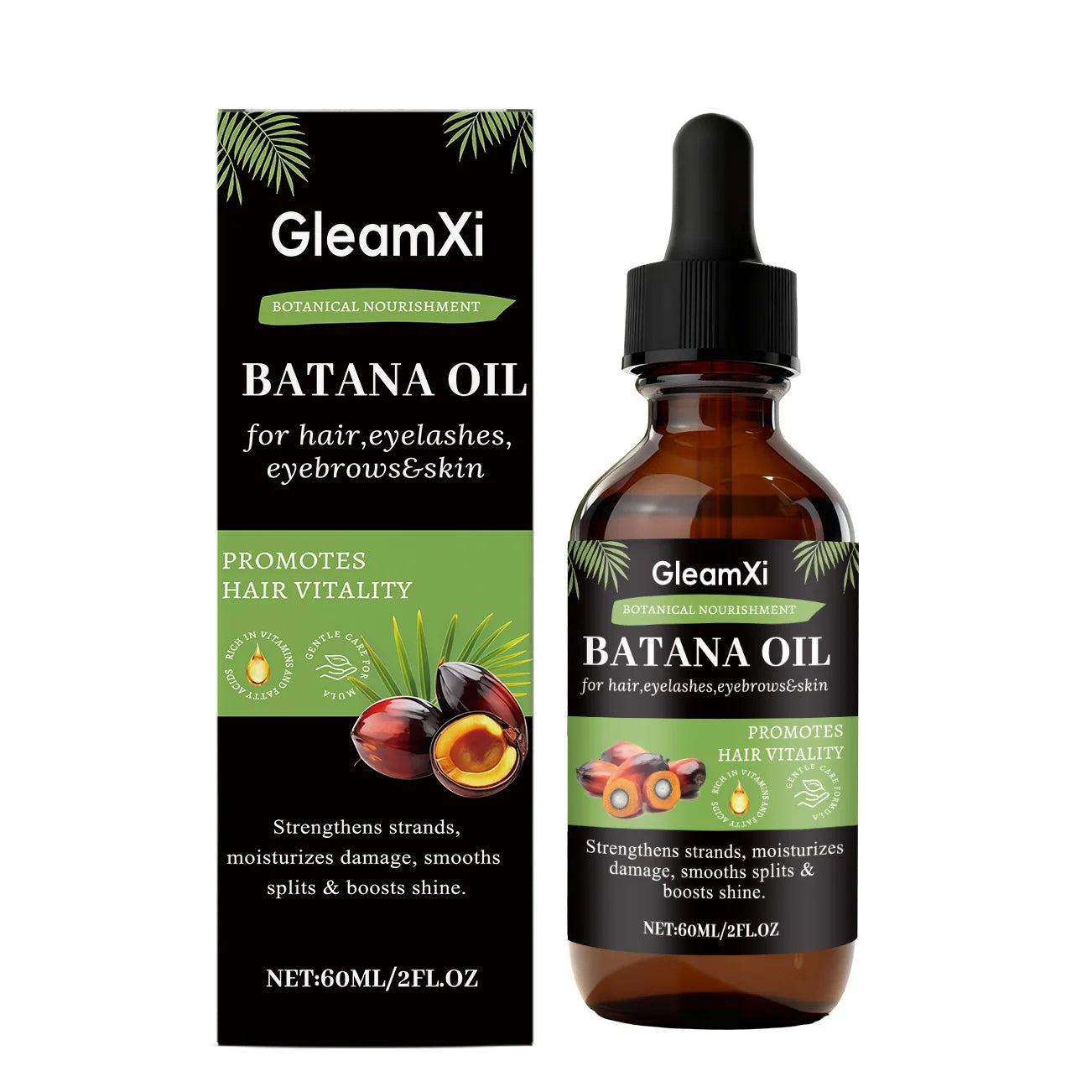 Batana Hair Care Oil - Gentle and Smooth, Nourishes Hair, Volumizing Hair Care Oil