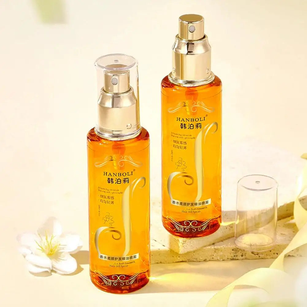 Eleeles Nourishing Hair Oil Spray – Anti-Frizz, Deep Hydration & Long-Lasting Fragrance, 100ml
