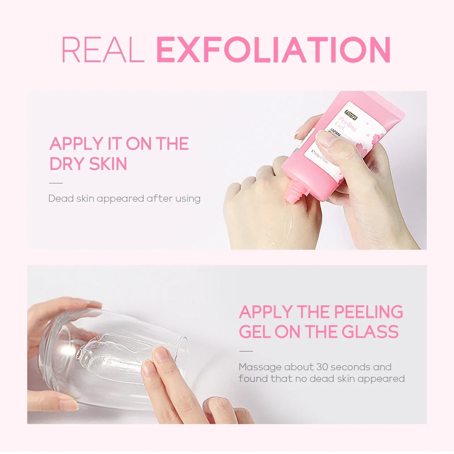 Face Deep Cleaning Exfoliating Gel Skin Care Whitening Moisturizer Repair Facial Scrub Skin Care