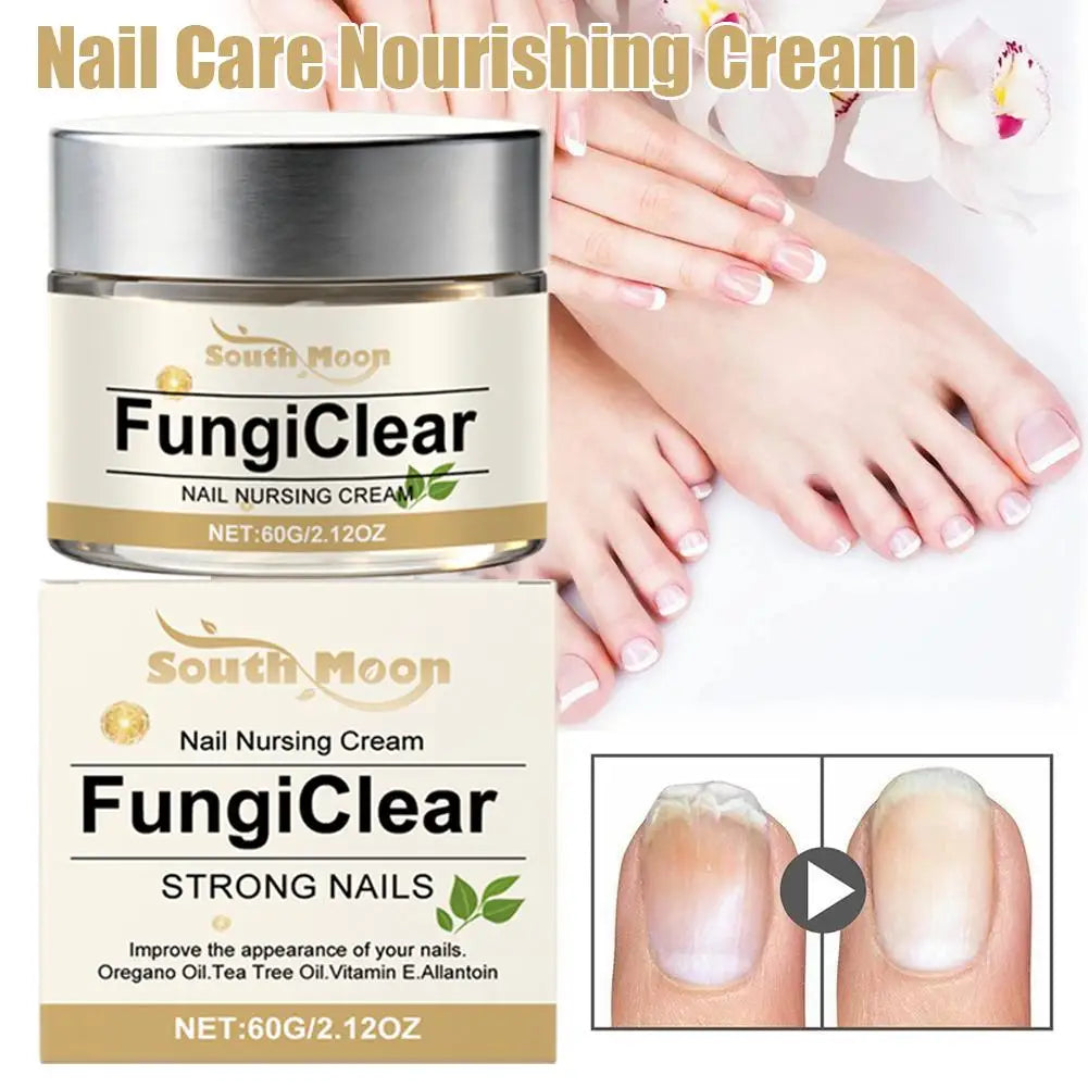 Nail Nursing Cream – Fungi Clear & Nourishing Daily Nail Care | Oregano, Tea Tree & Vitamin E