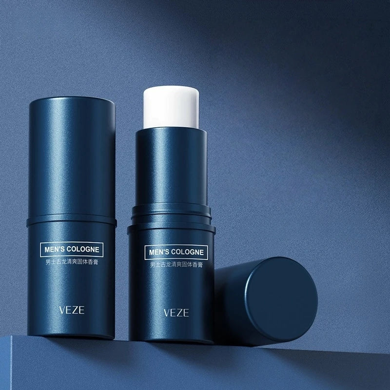 Eleeles Men's Solid Perfume Stick – Light & Fresh Scent, Portable Travel Size