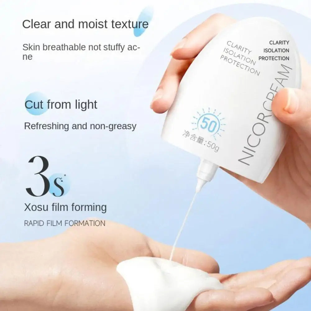 Eleeles SPF 50 Korean Sunscreen – Face & Body Sun Protection Cream
