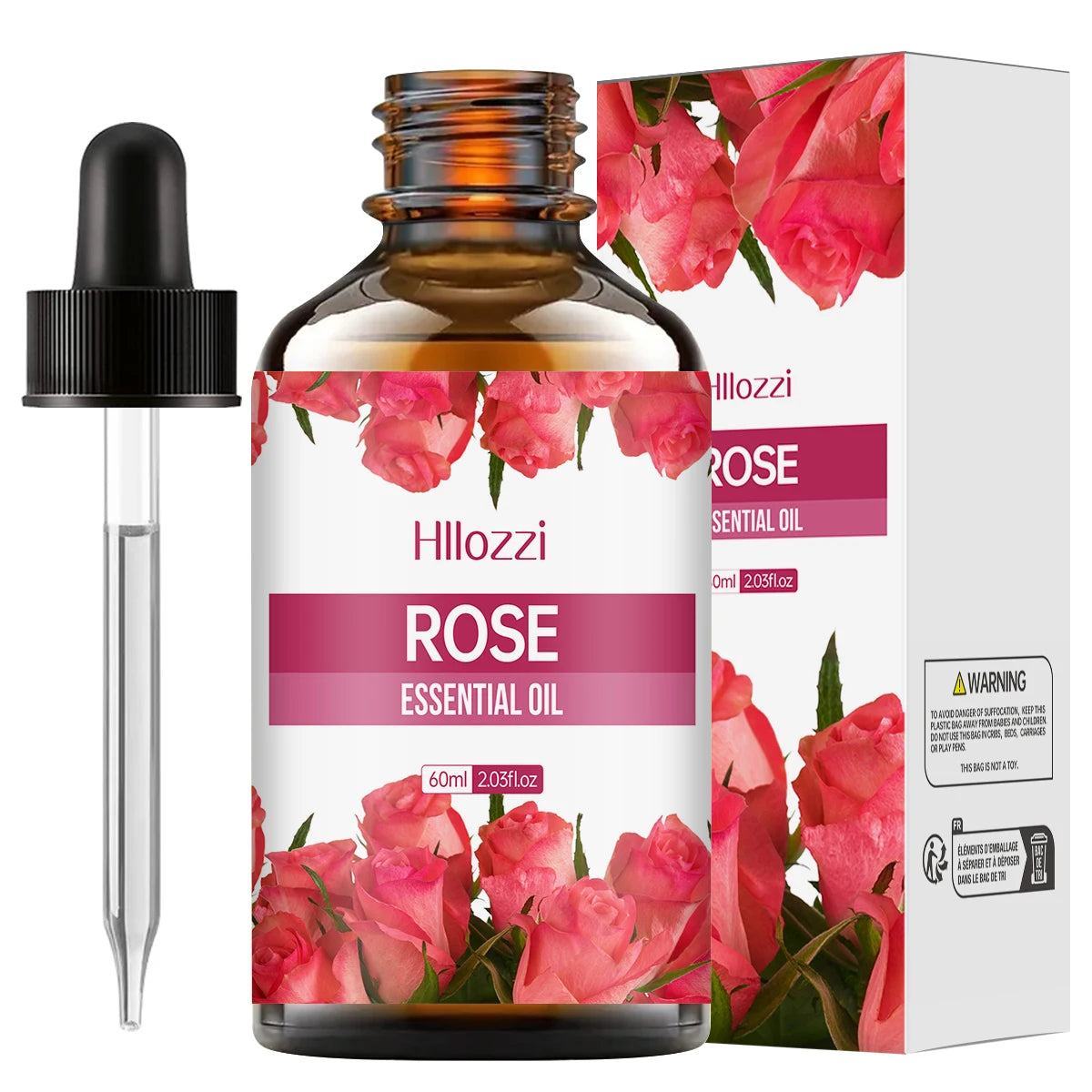 Eleeles Rose Essential Oil – Pure Fragrance & Aromatherapy Massage Oil