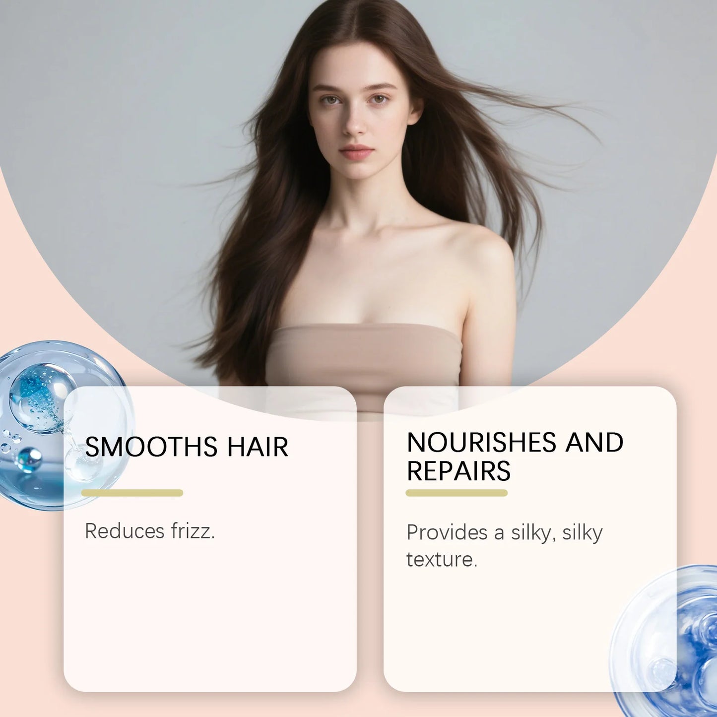 Hair Supple Care Cream Nourish Repair Soften Curly Hair Improve Dry Damaged Hair Long Lasting Healthy Shine Hair Care Product