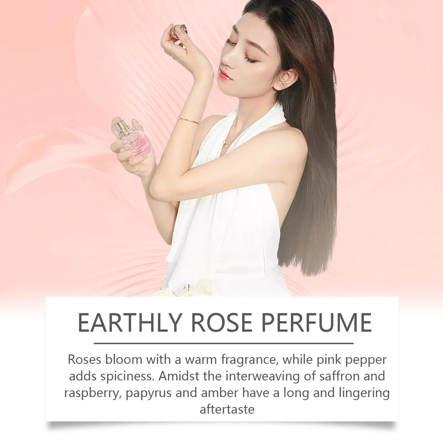 Eleeles Rose Floral Pheromone Perfume – Long-Lasting Women's Fragrance Spray 30ml