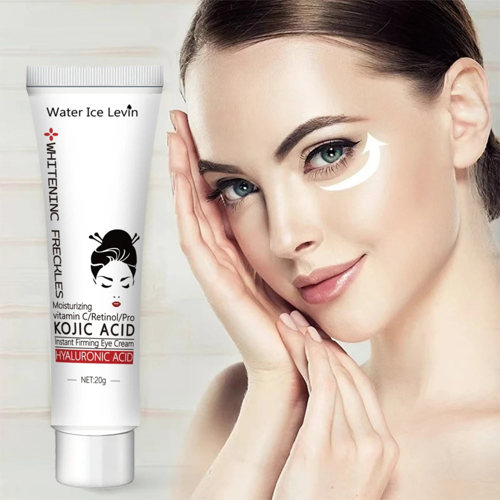 Eleeles Kojic Acid Eye Cream – Anti Dark Circles, Eye Bags & Firming | Moisturizing Eye Care